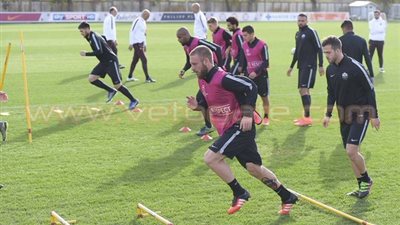 بالصور..محمد صلاح يختتم تدريباته مع روما استعدادا لريـال مدريد