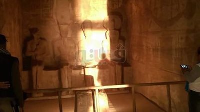 هشام الدميري: الحضور الهائل لتعامد الشمس دليل على تعافي السياحة في مصر