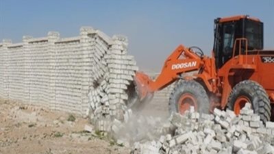 محافظة الجيزة: حملات إزالة للتعديات على أراضى أملاك الدولة