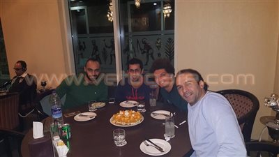 بالصور.. ثنائي منتخب اليد في دبي بصحبة حسين زكي