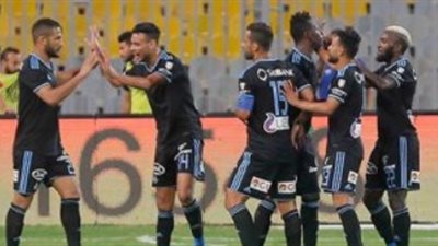 بيراميدز يتقدم بهدف في مرمى إيتوال بالشوط الأول