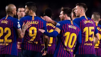 تعرف على تشكيل برشلونة لموقعة بيتيس في غياب ميسي وسواريز وديمبلي