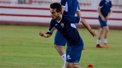طارق حامد يشارك في تدريبات الزمالك وتأهيل مصطفى فتحي