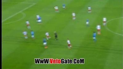 نابولي يتقدم بهدف أمام لايبزيج بالشوط الأول (فيديو)