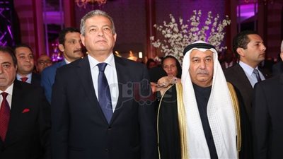 وزير الرياضة يحضر حفل سفارة دولة الكويت بالعيد الوطني