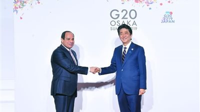 السيسي ورئيس الوزراء الياباني يترأسان مؤتمر تيكاد 7.. الأربعاء