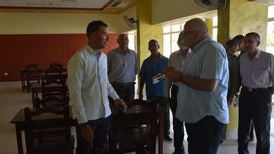 إنشاء أرض معارض دائمة بالإستراحة الممتازة في الوادي الجديد