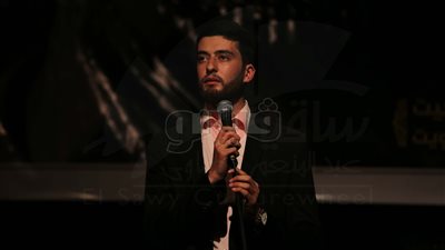 أمسية «نص ونص» للشاعر محمد الكافوري في ساقية الصاوي (صور)