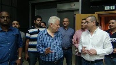 مرتضى منصور لحظة تسلم استوديو قناة الزمالك: النهاردة حدث تاريخي (فيديو)