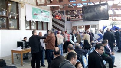 زحام في انتخابات نقابة المهندسين بدمياط (صور)