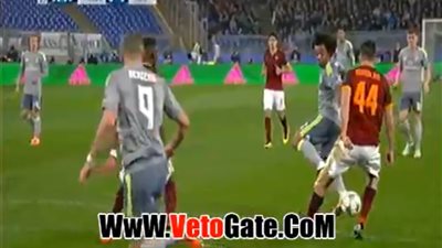 بالفيديو.. فاصل مهاري لمارسيلو أمام لاعبى روما