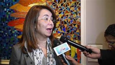 غادة والي تشهد افتتاح معرض «حواء.. الحلم» بدار الأوبرا (فيديو)