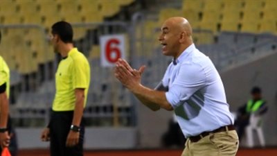 حسام حسن يطالب لاعبي المصري بالفوز على المقاولون العرب