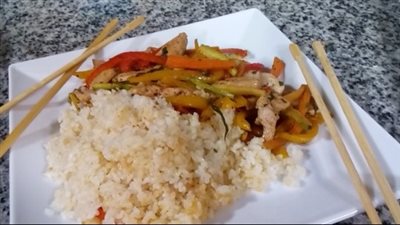 طريقة إعداد الأرز الصيني بالخضار من مطبخ بسمة السباعي