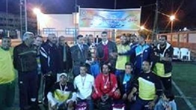 فتحي وعبد الواحد يشهدان ختام دوري نادي جنوب سيناء لكرة القدم