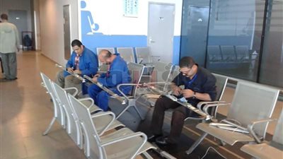 مطار القاهرة ينتهي من استعدادات موسم العمرة (صور)