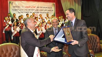 بالصور.. حفل تنصيب المكتب التنفيذى لاتحاد طلاب مدارس الجمهورية