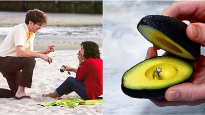 «الأفوكادو» صيحة جديدة لطلب الزواج (صور)