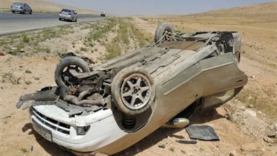 إصابة 7 أشخاص من أسرة واحدة في انقلاب سيارة ملاكي بسوهاج