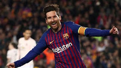 ميسي ورئيس برشلونة يحضران حفل قرعة دوري أبطال أوروبا