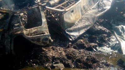 ارتفاع ضحايا الأتوبيس المحترق بالإسكندرية لـ 9 وفيات و21 مصابا