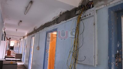 بدء صيانة المدينة الجامعية ودعمها بالإنترنت بالوادى الجديد (صور)