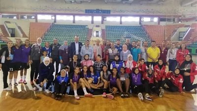 ميدالية ذهبية لمنتخب الكرة الخماسية لطالبات جامعة المنصورة في نهائي بطولة الجامعات