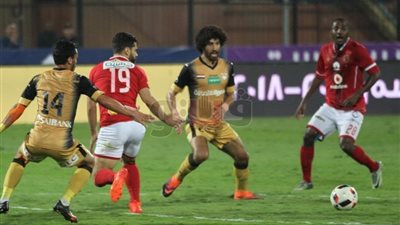 هدف ملغي لصالح الأهلي في شباك الإنتاج الحربي
