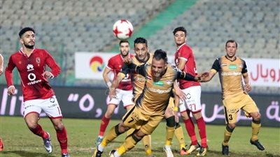 الأهلي يتعادل أمام الإنتاج الحربي 1/1 بالشوط الأول