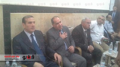 بالصور.. محافظ الغربية في عزاء شقيق رئيس التأمين الصحي.. بطنطا