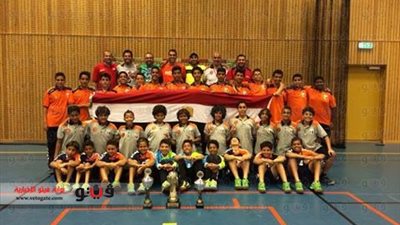 بالصور.. «الشمس» يُكرم لاعبى اليد الحاصلين على بطولتى ألمانيا والسويد