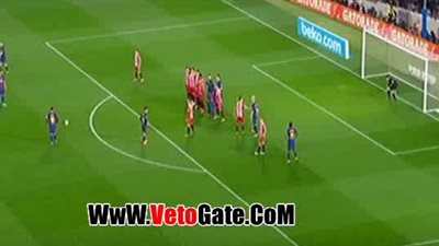 ميسى يتقدم بالهدف الثالث لـبرشلونة في جيرونا (فيديو)