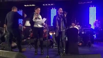 بالفيديو.. أنغام وأصالة في البروفات النهائية لحفل «زيزينيا»