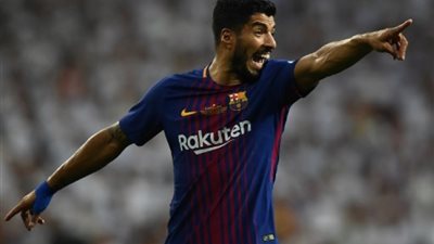 سواريز يتعادل بالهدف الأول لبرشلونة في جيرونا