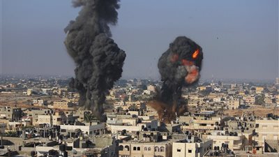 استمرار غارات 