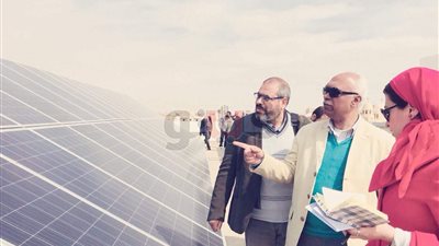 افتتاح محطة للطاقة الشمسية بجهاز بني سويف الجديدة