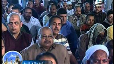 بالفيديو.. شعائر صلاة الجمعة من مسجد «الأزهر الشريف»