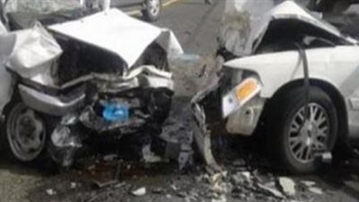 إصابة 5 أشخاص في حادث تصادم بالمنيا