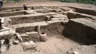 يتقدمه ممر بطول 18 مترا.. تفاصيل اكتشاف معبد يرجح أنه لرمسيس الثاني بميت رهينة