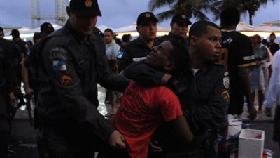 القبض على 3 برازيليين في أعمال شغب بعد سباعية ألمانيا