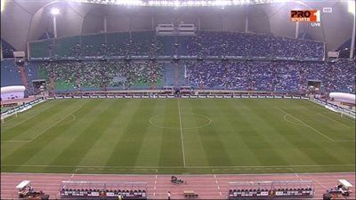 جماهير الهلال والأهلي تملأ المدرجات قبل نهائي كأس ولي العهد