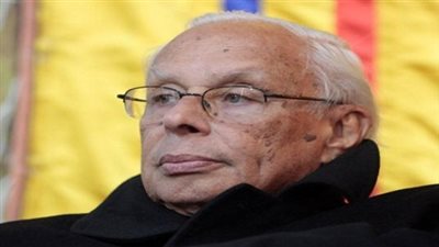 جورج إسحاق يقدم العزاء في بطرس غالي