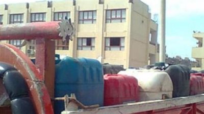 إحباط تهريب 1400 لتر سولار إلى السوق السوداء بالمنوفية