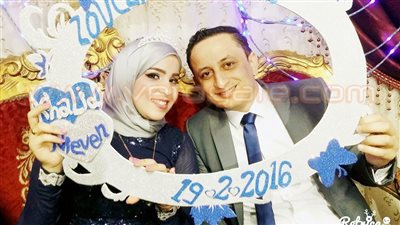 بالصور.. خطوبة الزميل خالد شاهين على الآنسة نيفين فايد