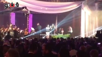 بالفيديو.. انطلاق حفل أنغام وأصالة بفندق الماسة