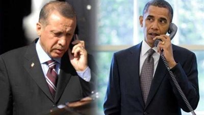 أوباما وأردوغان يبحثان الوضع في سوريا هاتفيا