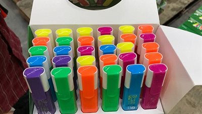 العثور على 300 كجم من المخدرات بشحنة أقلام (صور)