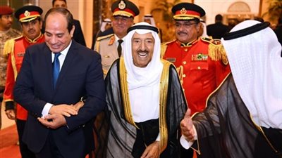 5 إشادات وتعهدات من أمير وقادة الكويت للرئيس السيسي