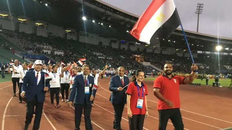 البعثة المصرية المشاركة