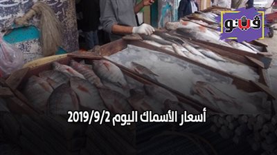 اسعار الأسماك اليوم 2019/9/2.. والبلطي يسجل 27 جنيها